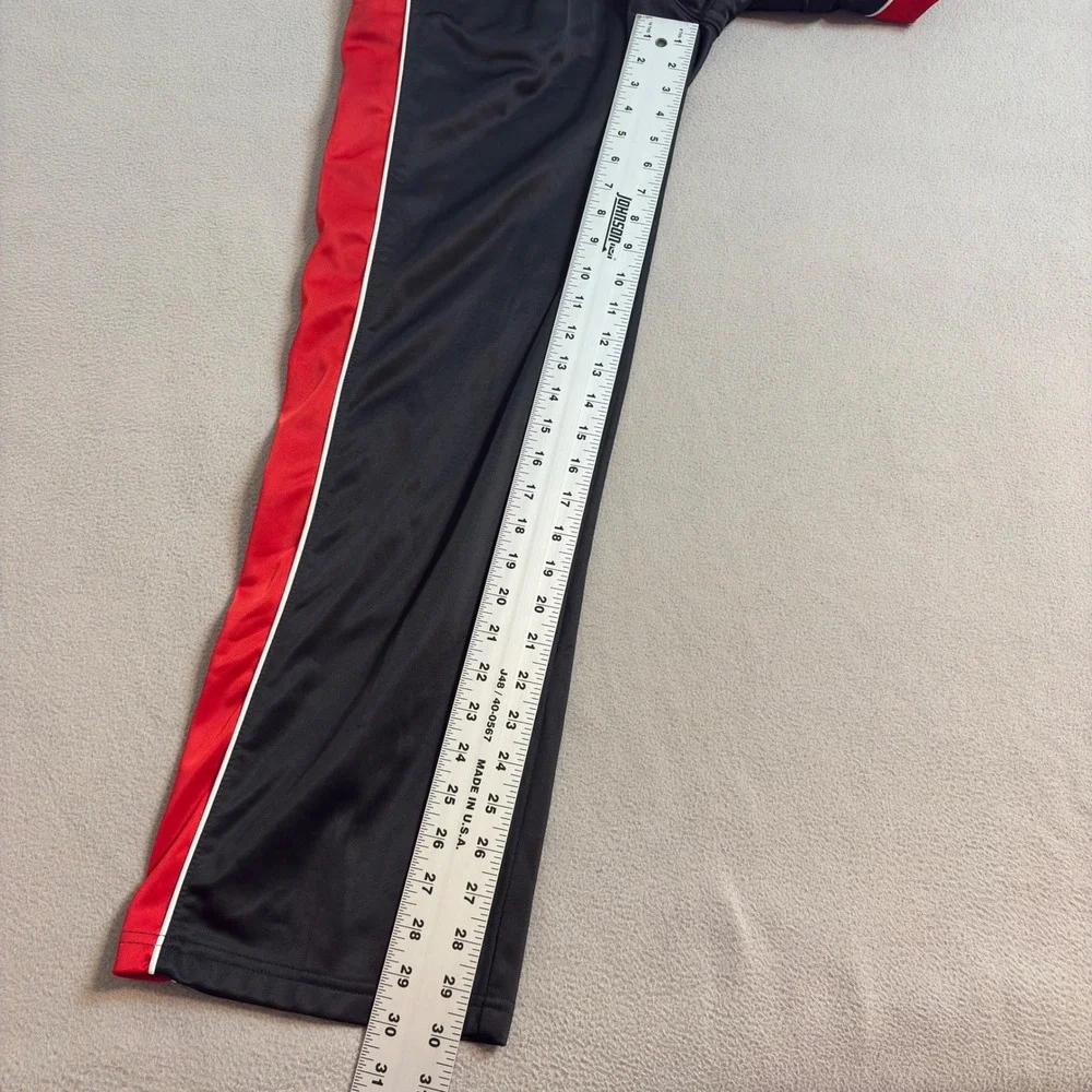 TITLE Boxing Black Red Athletic Track Pants Men's Size M